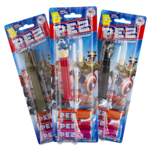 Pez Marvel Blister Pack - 0.87oz (24.7g)