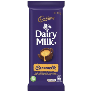 Cadbury Dairy Milk Caramello Chocolate Block (Australia) - 6.34oz (180g)