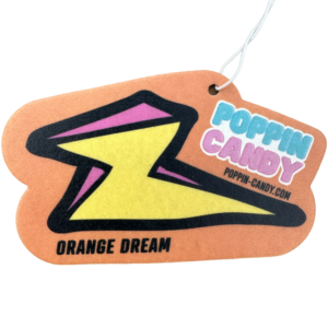 Poppin Candy Orange Dream Scented Car Air Freshener