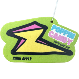 Poppin Candy Sour Apple Scented Car Air Freshener