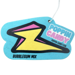 Poppin Candy Bubblegum Mix Scented Car Air Freshener