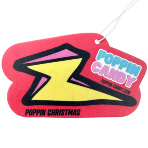 Poppin Candy Poppin Christmas Scented Car Air Freshener