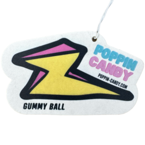 Poppin Candy Gummy Ball Scented Car Air Freshener
