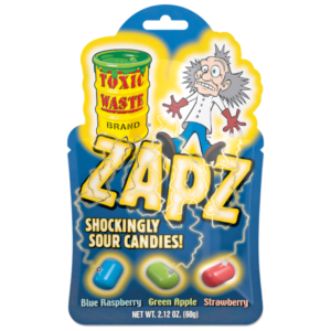 Toxic Waste Zapz Assorted Sour Candies - 2.12oz (60g)