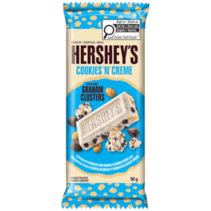 Hershey's Cookies 'N Creme With Graham Clusters - 3.2oz (90g)