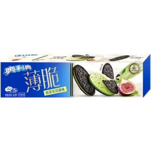 Oreo Ultra Thins Matcha Fig Flavour Cookies - 3.35oz (95g)