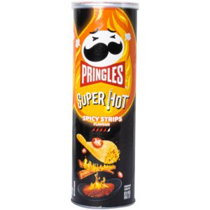 Pringles Super Hot Chuan Xiang Spicy Noodles (Spicy Strips) (China) - 3.88oz (110g)