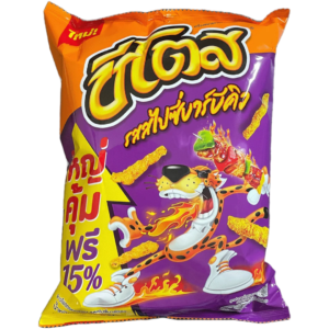 Cheetos Crunchy Spicy BBQ Flavour- 2.64oz (75g)