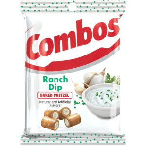 Combos Ranch Dip Stuffed Baked Pretzel Bites - 6.3oz (178g)