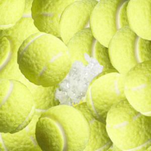 Fizzy-Powder-Filled Bubblegum Tennis Balls