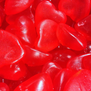 Sugar Free Strawberry Hearts
