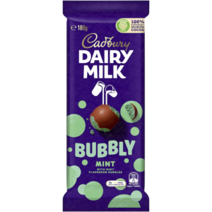 Cadbury Dairy Milk Bubbly Mint Milk Chocolate - 5.6oz (160g)