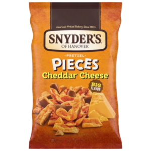 Snyder's Pretzel Pieces Cheddar Cheese Flavour - 3.9oz (110g)