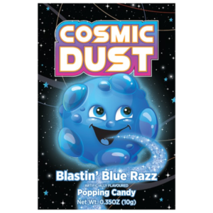 Cosmic Dust Popping Candy Blastin' Blue Razz - 0.35oz (10g)