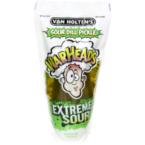 Van Holten's Warheads Extreme Sour Dill Pickle Pickle In-a-Pouch