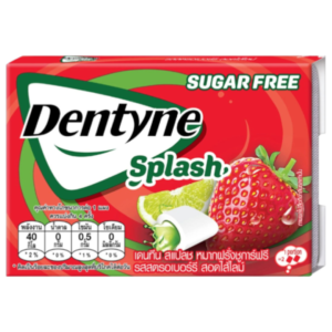 Dentyne Splash Strawberry Lime Gum - 0.41oz (11.6g)
