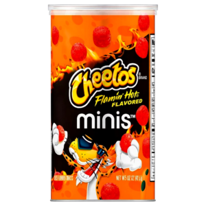 Cheetos Flamin Hot Minis Canister - 1.5oz (42.5g)