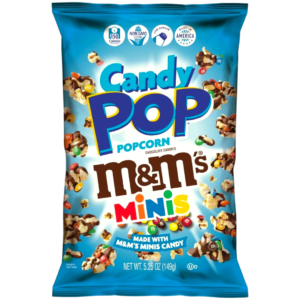 Candy Pop M&M's Minis Popcorn Share Bag - 5.25oz (149g)