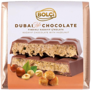 Bolci Hazelnut Dubai Milk Chocolate Block - 3.5oz (100g)