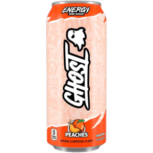 Ghost Energy Peaches Flavour Zero Sugar - 16fl.oz (473ml)