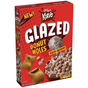 Krave Glazed Donut Holes Cereal - 10oz (283g)