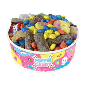 Poppin Candy Custom Candy Bowl: Regular-Bowl