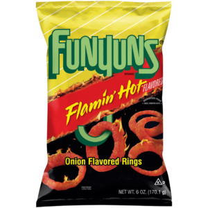 Funyuns Onion Rings Flamin' Hot Share Bag - 5.75oz (163g)