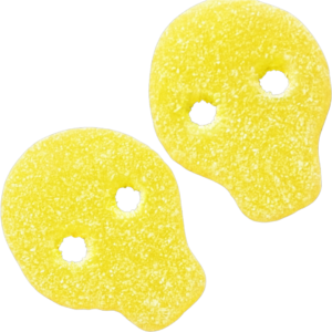 Sour Pineapple Skulls