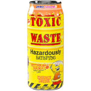 Toxic Waste Mythical Mango Energy Drink - 16fl.oz (473ml) (Dated 28th February 2026)