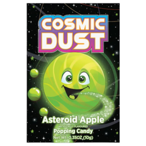 Cosmic Dust Popping Candy Asteroid Apple - 0.35oz (10g)