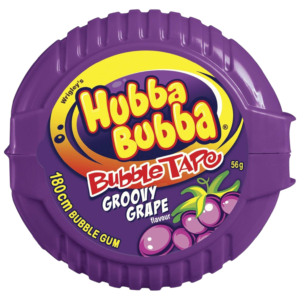 Hubba Bubba Groovy Grape Bubble Tape - 1.9oz (56g)