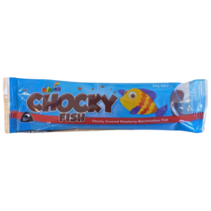 Rainbow Chocolate Raspberry Chocky Fish (New Zealand) - 0.88oz (25g)