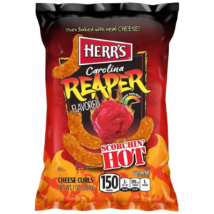 Herr's Carolina Reaper Flavoured Cheese Curls - 1oz (28g)