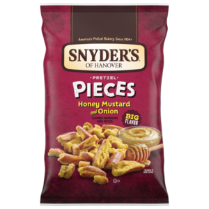 Snyder's Pretzel Pieces Honey Mustard & Onion Flavour - 3.9oz (110g)