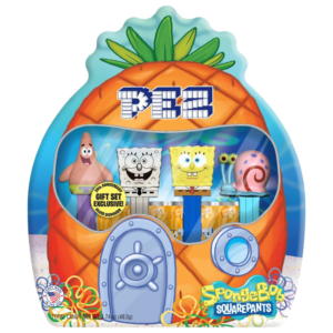 Pez Spongebob Squarepants 25th Anniversary Gift Tin - 1.74oz (49.3g)