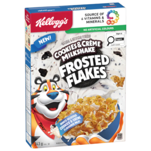 Kellogg's Frosted Flakes Cookies & Creme Milkshake - 12.1oz (343g)