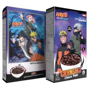 Naruto Crunchiz Choco Pops - 13.2oz (375g)