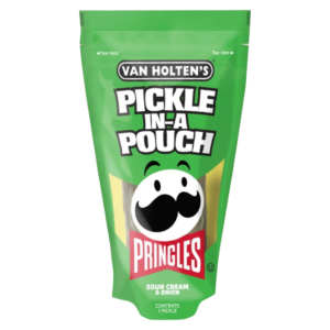 Van Holten's Sour Cream & Onion Pringle Pickle In-a-Pouch