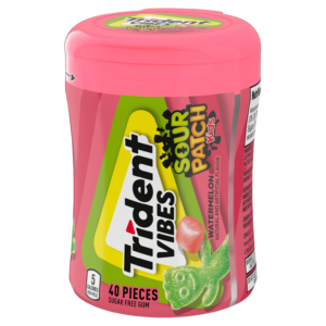 Trident Vibes Sour Patch Kids Watermelon - 40 Pieces