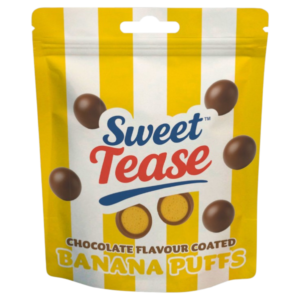 Sweet Tease Banana Puffs - 2.82oz (80g)