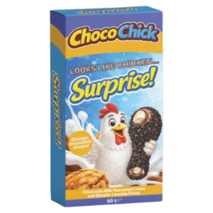 Choco Chick Oreo Tabby Chocolate Chicken Drumstick - 2.12oz (60g)