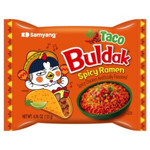 Samyang Buldak Taco Flavour Spicy Ramen - 4.76oz (135g)