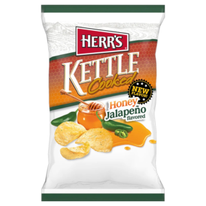 Herr's Honey Jalapeno Kettle Cooked Potato Chips - 5oz (141.8g)