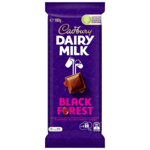 Cadbury Dairy Milk Black Forest Chocolate Block - 6.35oz (180g)
