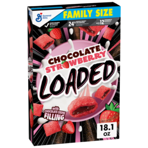 General Mills Chocolate Strawberry Loaded Cereal Family Size - 18.1oz (513g)