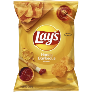 Lay's Honey Barbecue Flavoured Potato Crisps Share Bag - 6.5oz (184.2g)