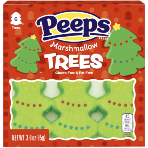 Peeps Marshmallow Christmas Trees 6 Pack (Christmas Limited Edition) - 3oz (85g)