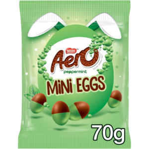 Aero Peppermint Mini Eggs Peg Bag - 2.46oz (70g)
