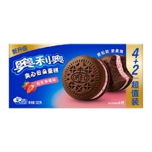 Oreo Strawberry Cream Cloud Cakes - 4.66oz (132g)