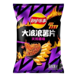 Lay's Hot Chicken Noodles Potato Crisps - 2.4oz (70g)